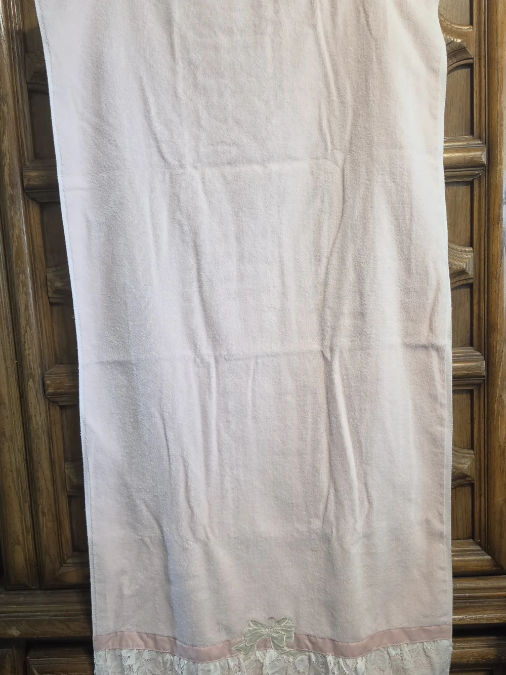 Elizabeth Gray Pink Cotton Towel